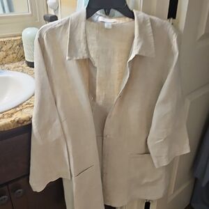 Coldwater Creek Beige Jacket